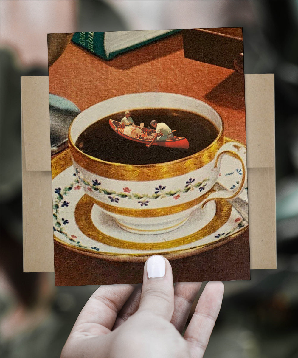 Coffee Date - Greeting Card