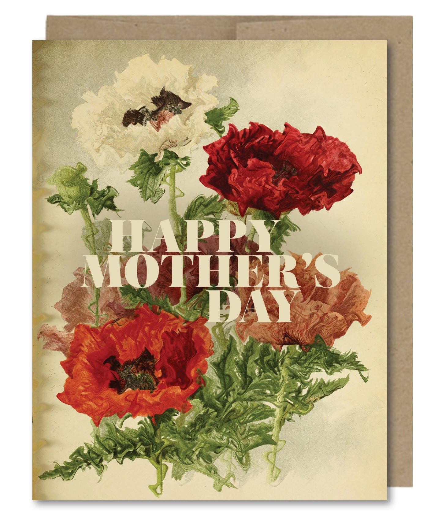 Happy Mother's Day Flowers - Greeting Card
