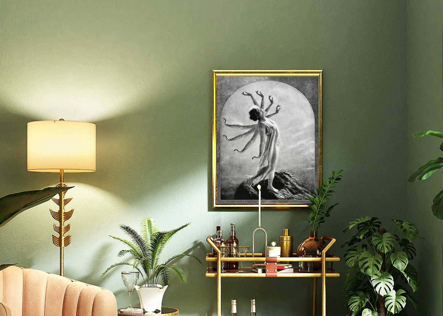 Army Of One - Vintage Collage Art Print