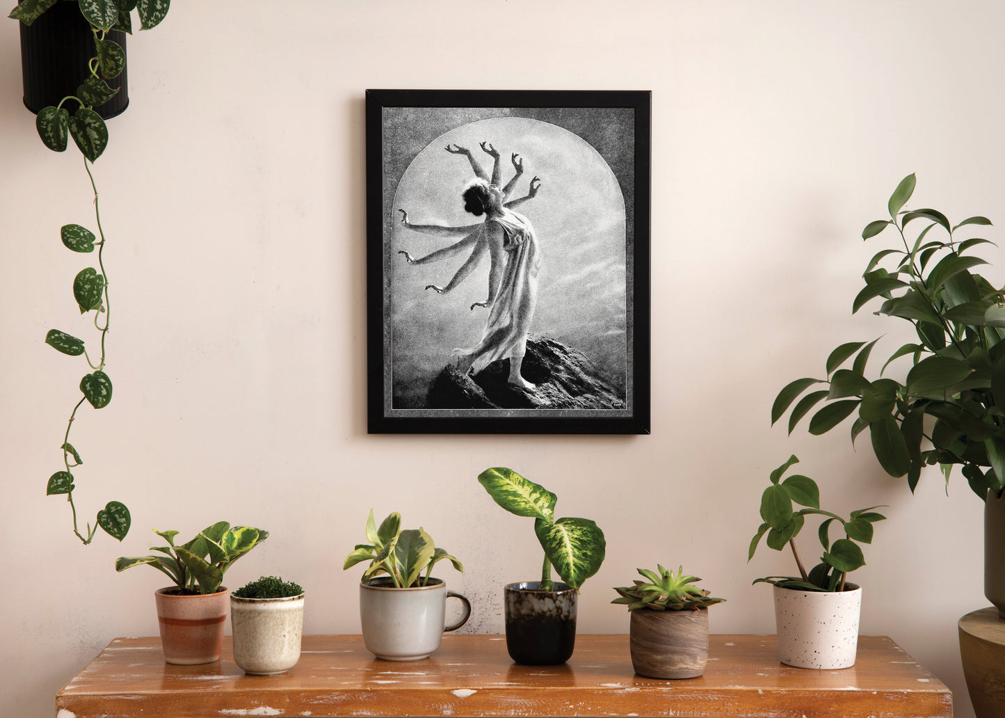 Army Of One - Vintage Collage Art Print