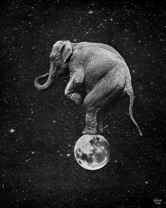 Big Top - Vintage Collage Art Print