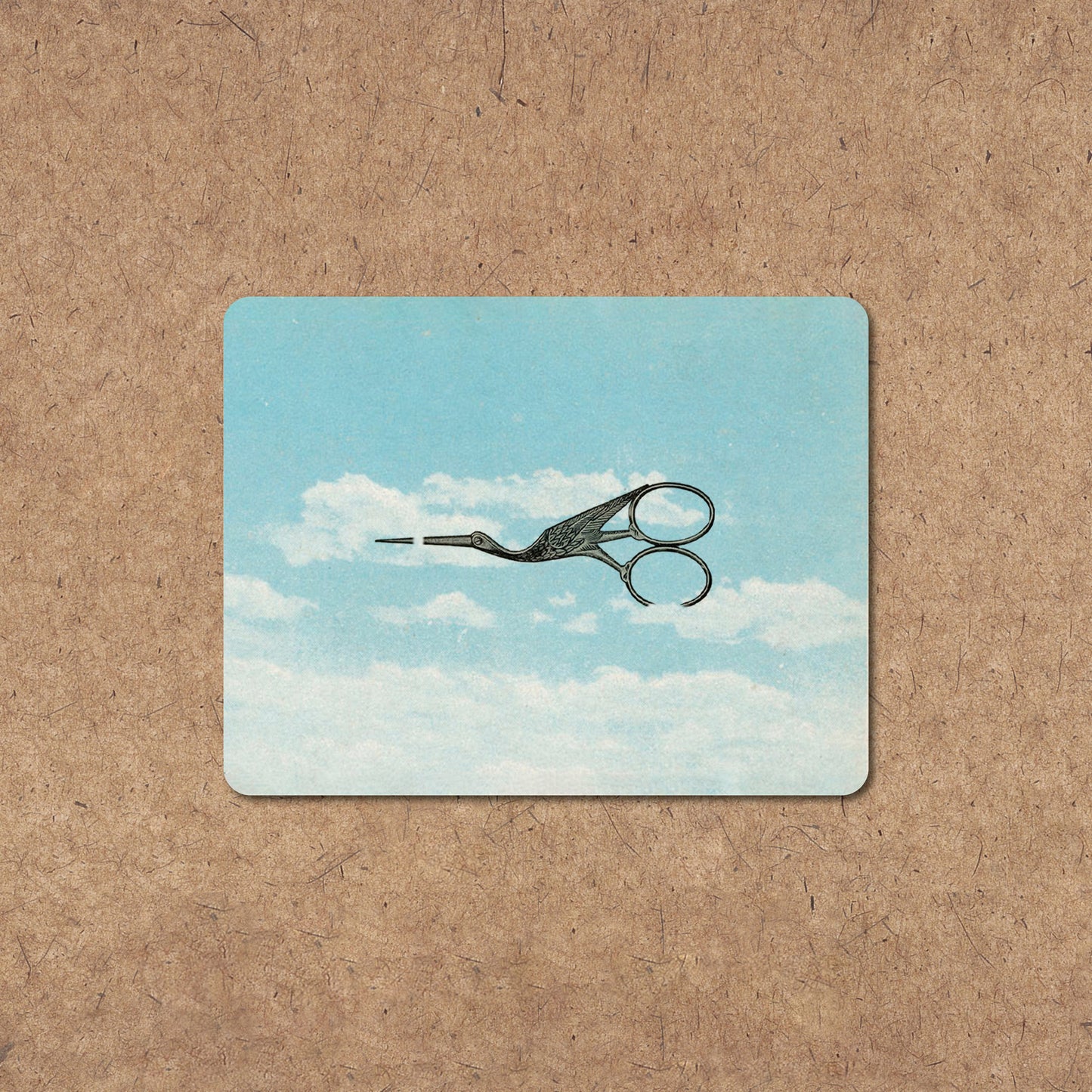 Bird Scissors - Sticker