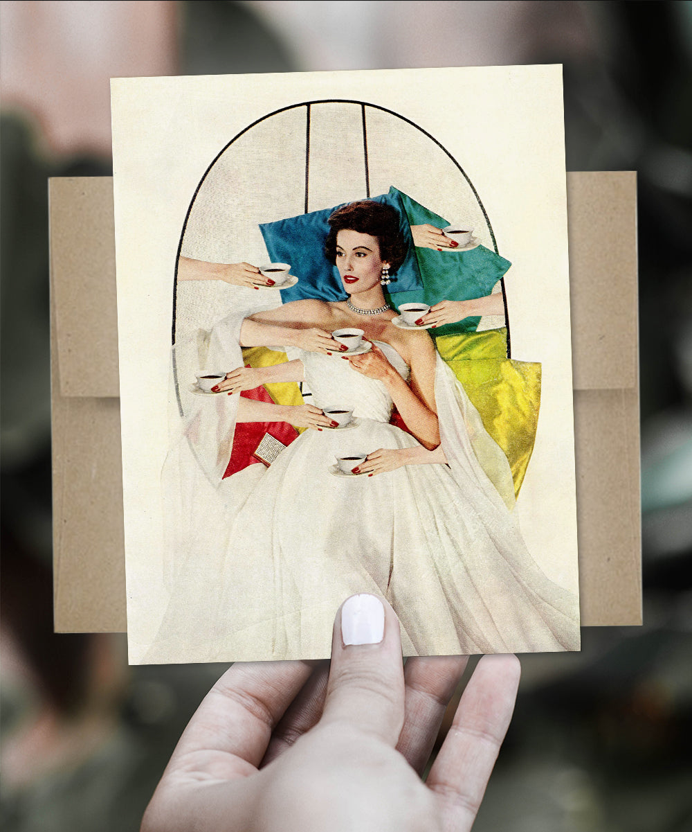 Coffee Break - Greeting Card