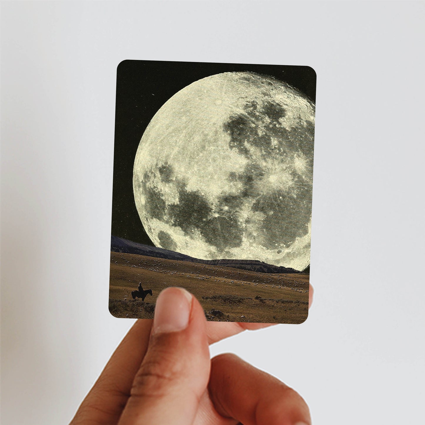 Cowboy Moon - Sticker