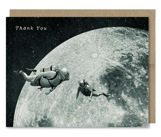 Thank You Deep Space Divers - Greeting Card