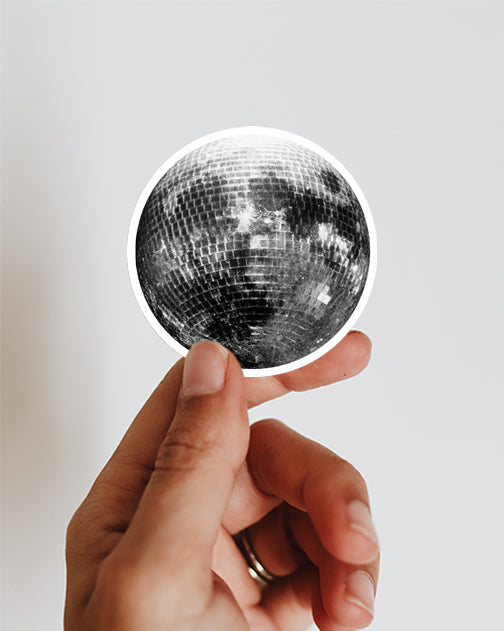 Disco Moon - Sticker
