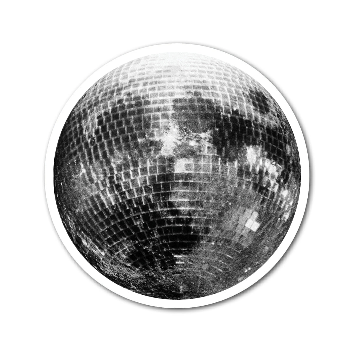 Disco Moon - Sticker