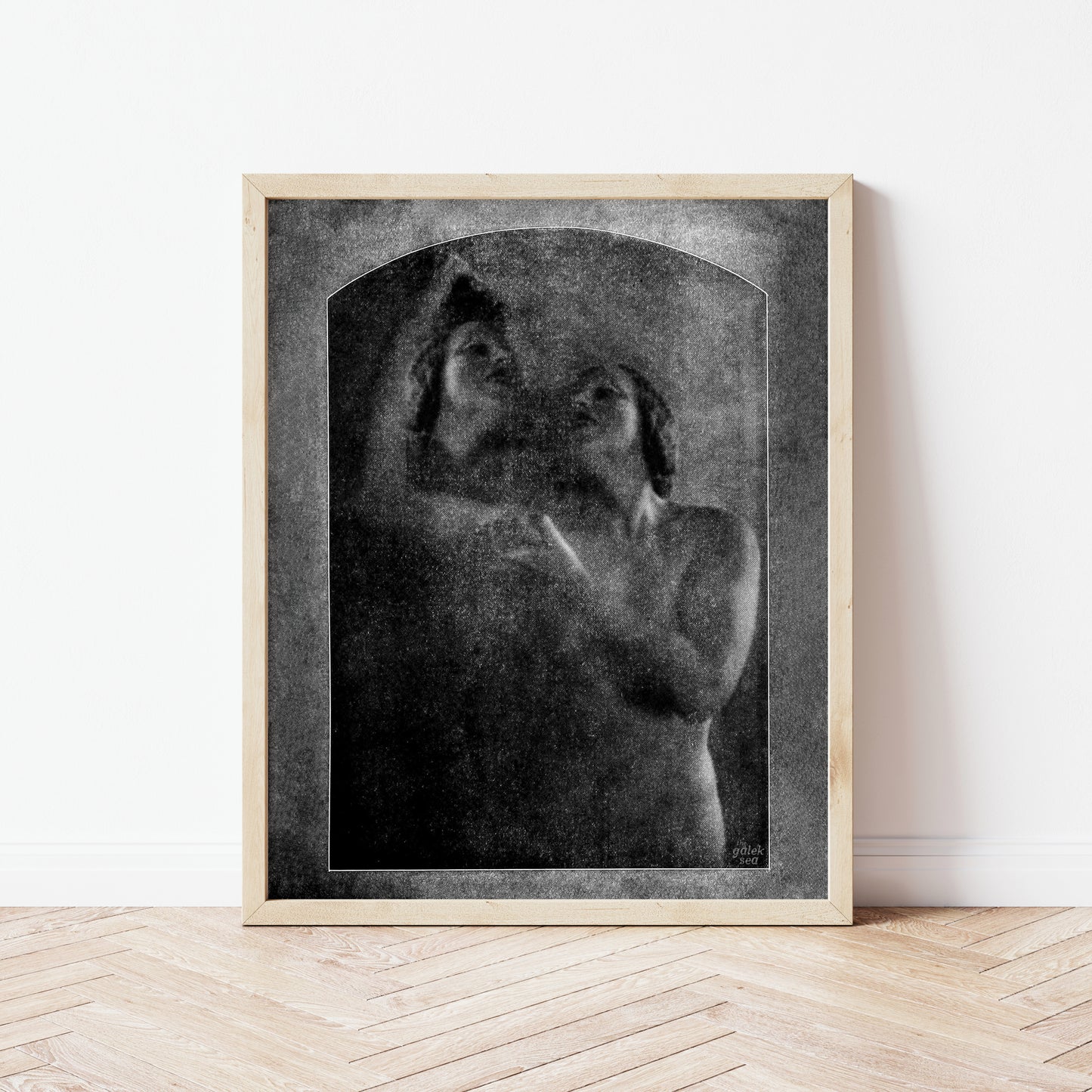 Fear Of Fear - Vintage Collage Art Print