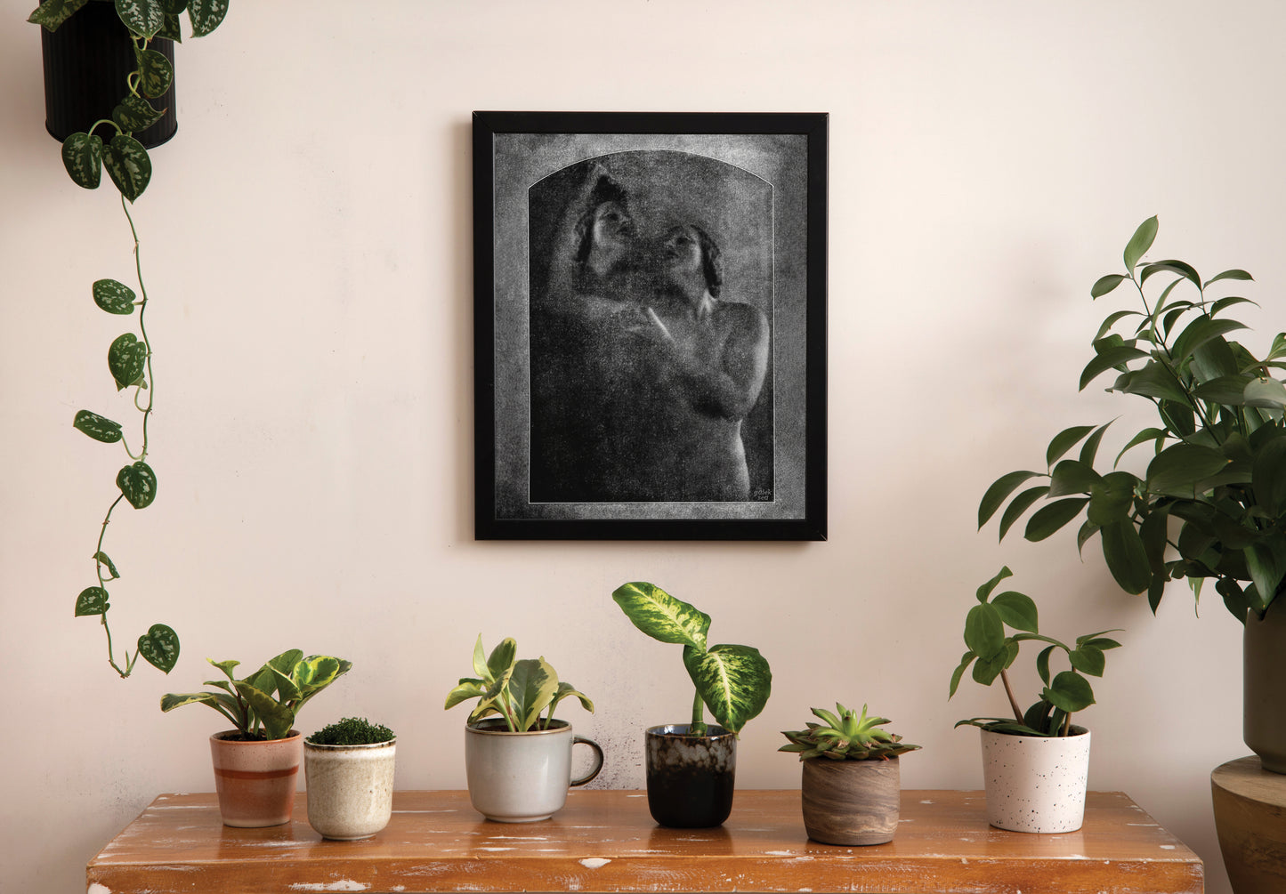Fear Of Fear - Vintage Collage Art Print