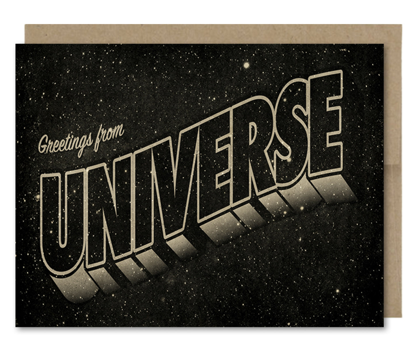 Greetings From Universe - Greeting Card