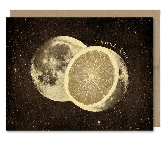 Thank You Harvest Moon - Greeting Card