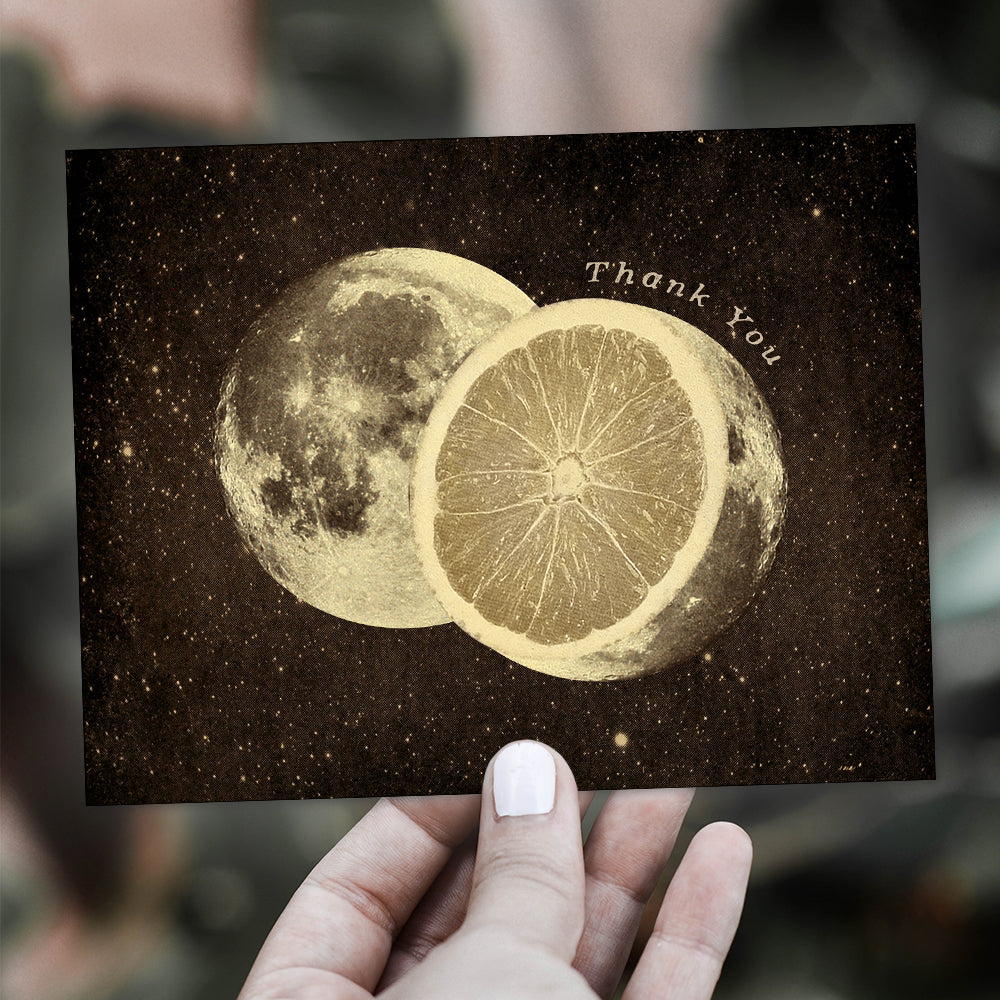 Thank You Harvest Moon - Greeting Card