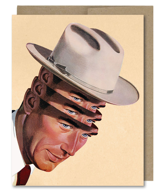 Hat Trick - Greeting Card
