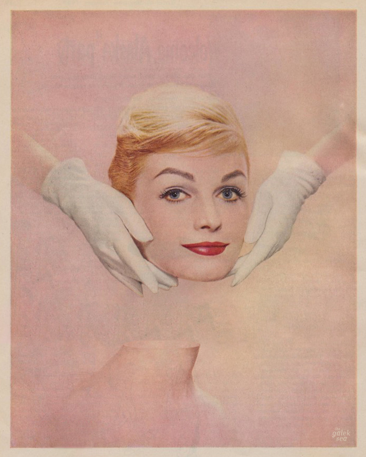 Headrest 2 - Vintage Collage Art Print