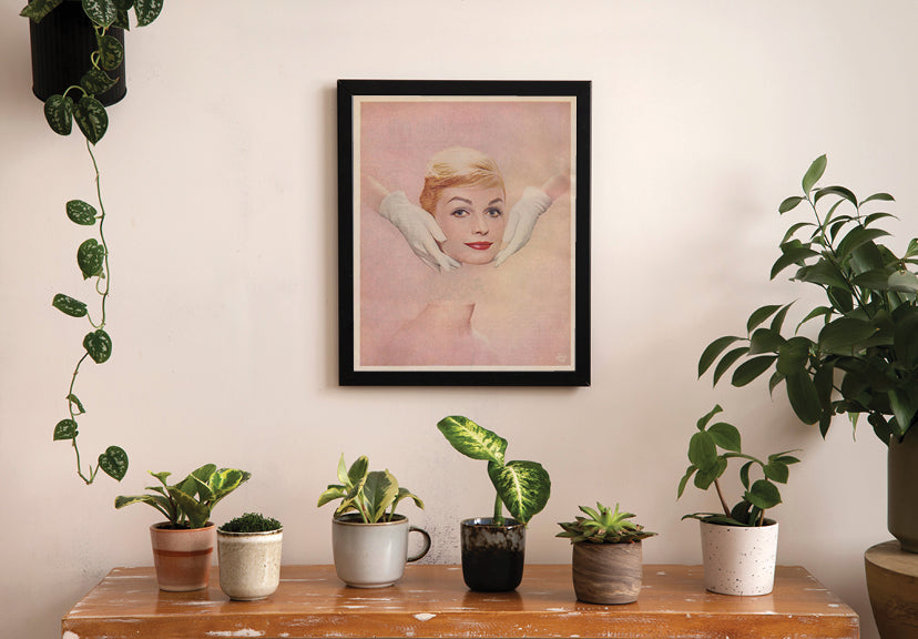 Headrest 2 - Vintage Collage Art Print
