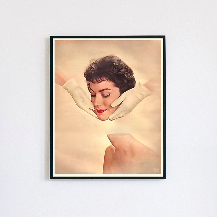 Headrest - Vintage Collage Art Print