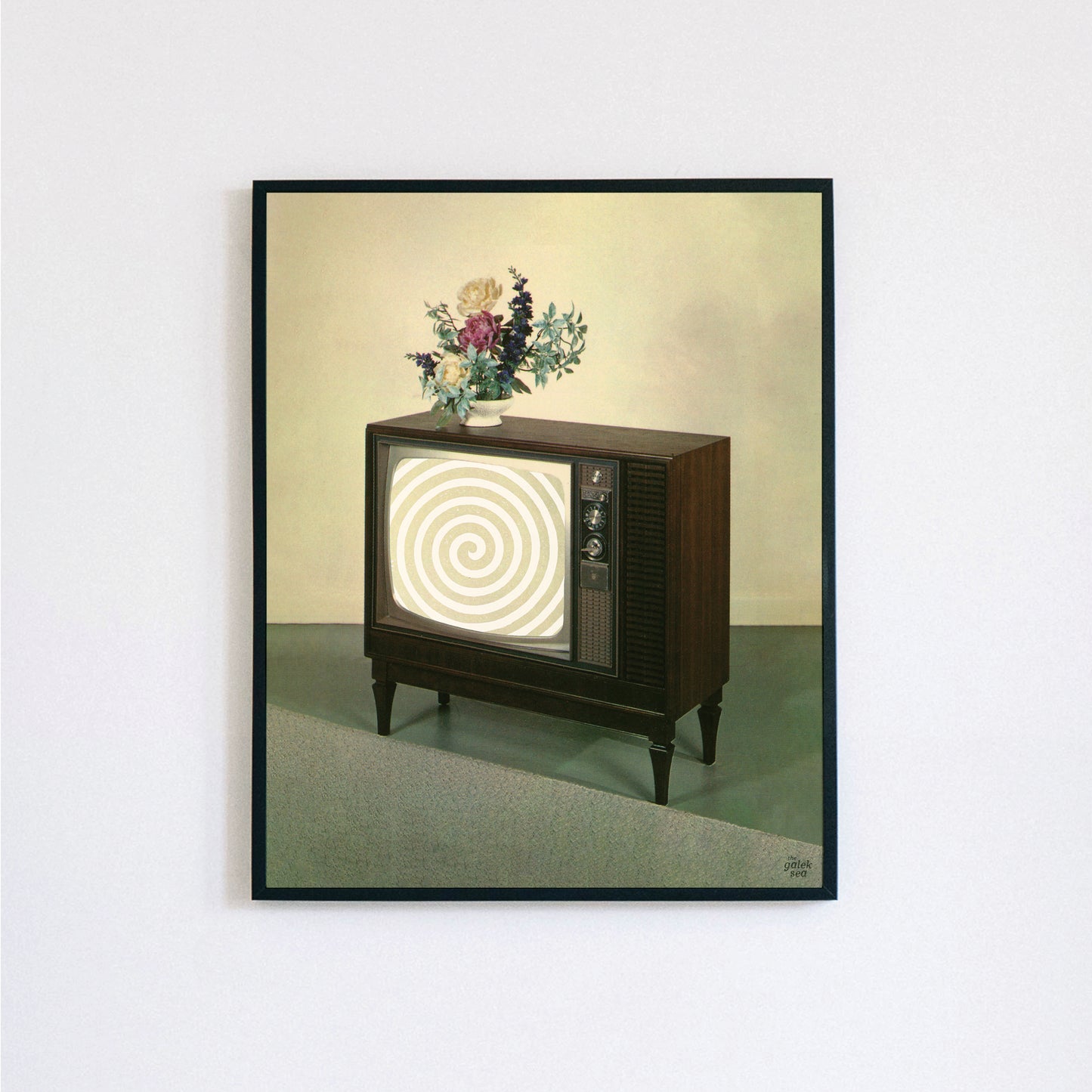 Hypnovision - Vintage Collage Art Print