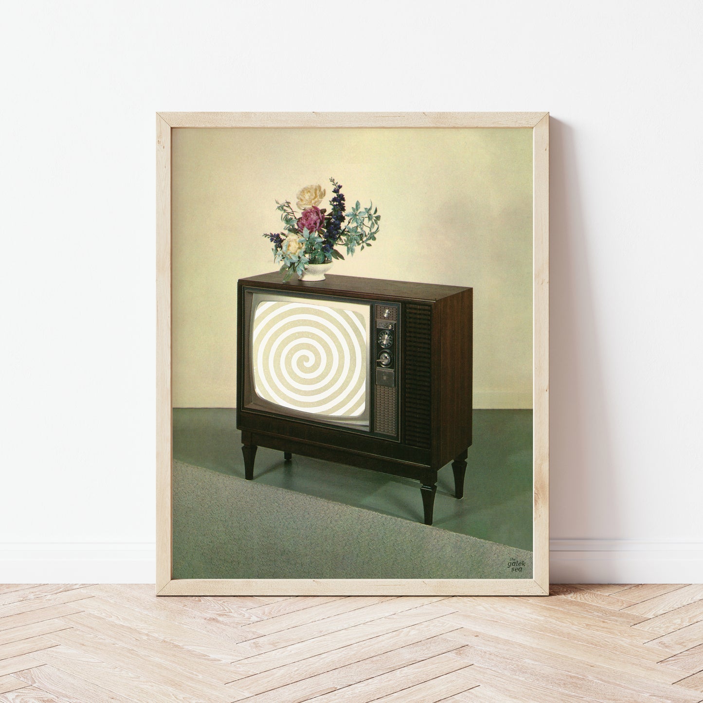 Hypnovision - Vintage Collage Art Print