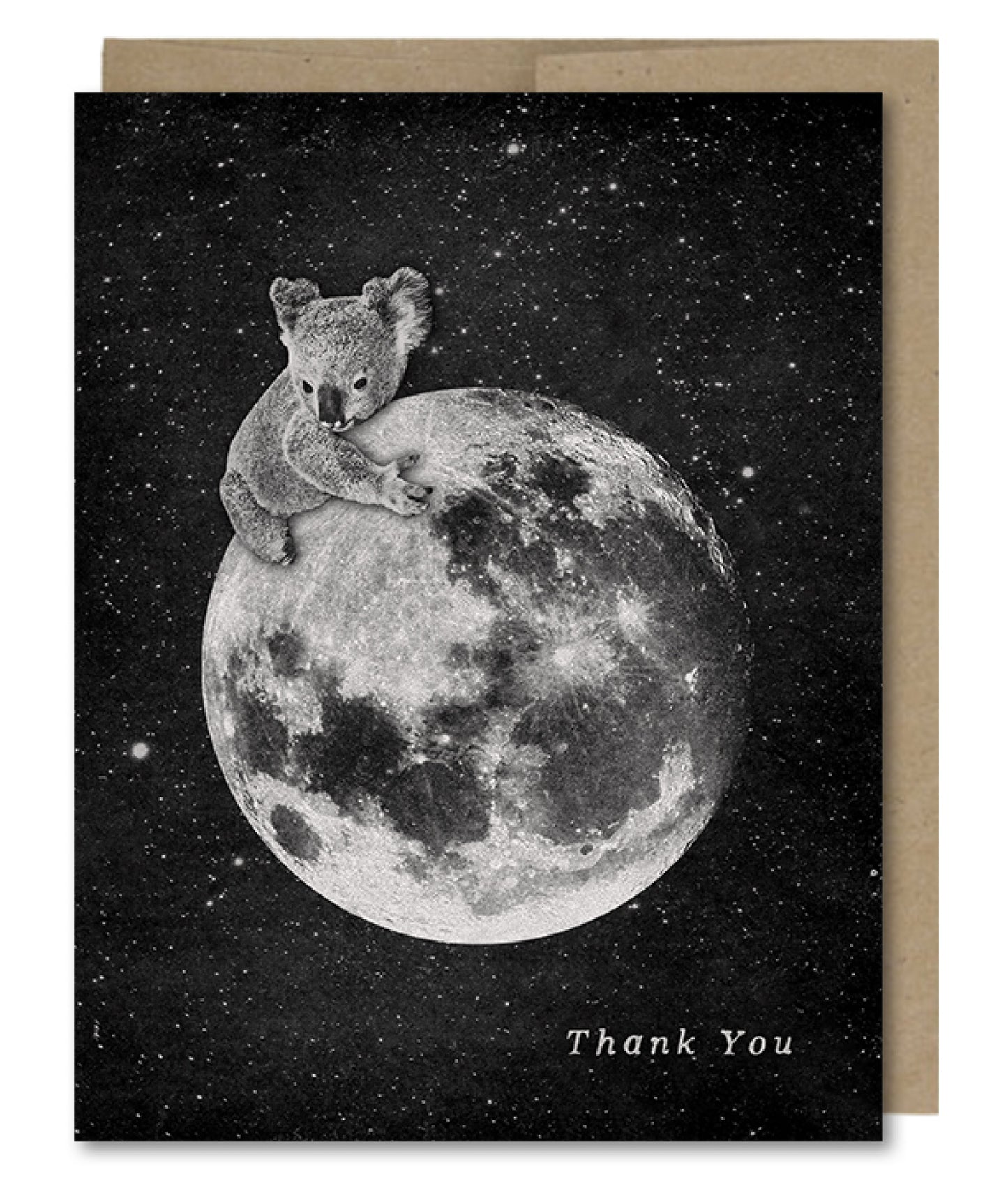 Thank You Koala & Moon - Greeting Card