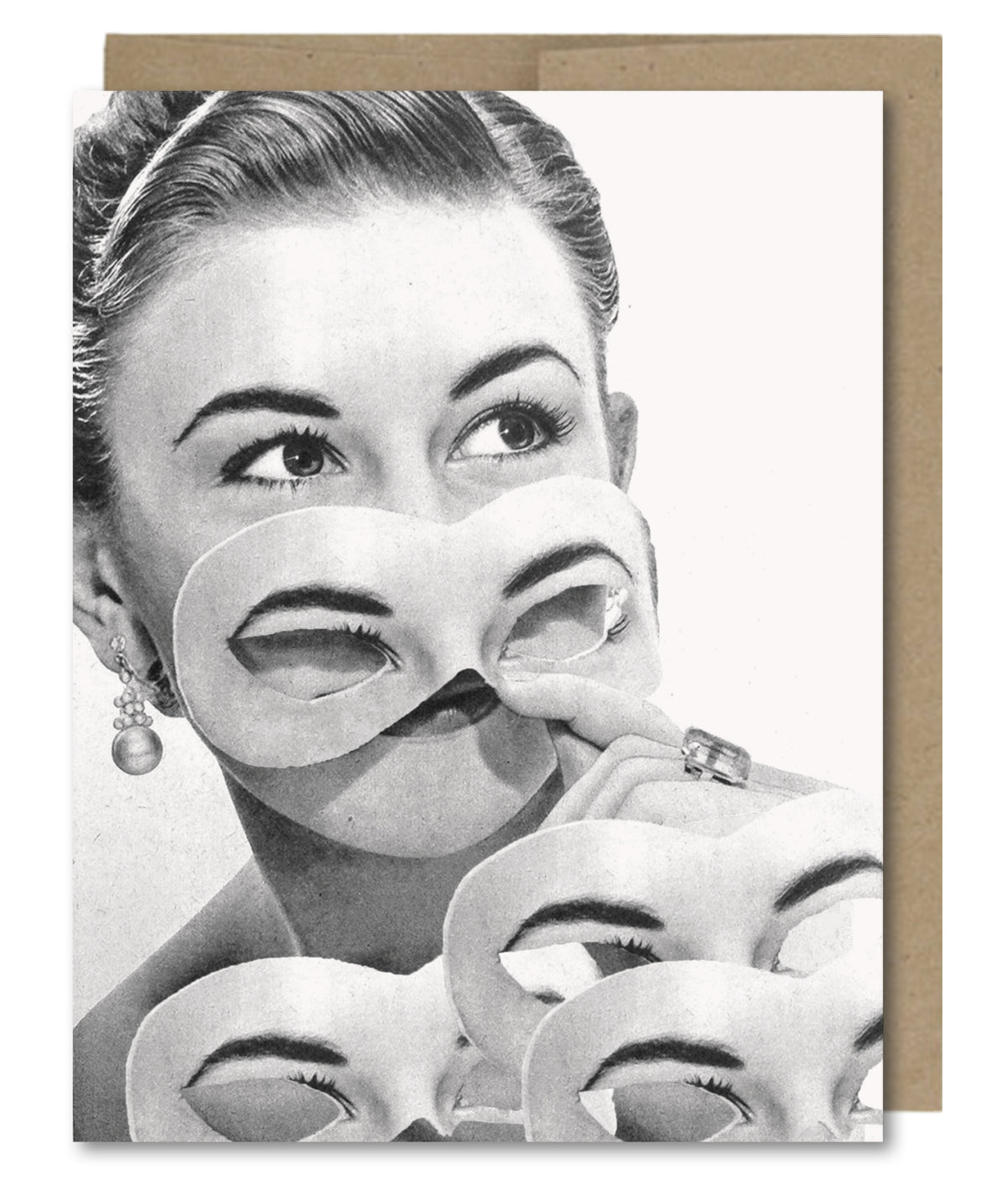 Masking - Greeting Card