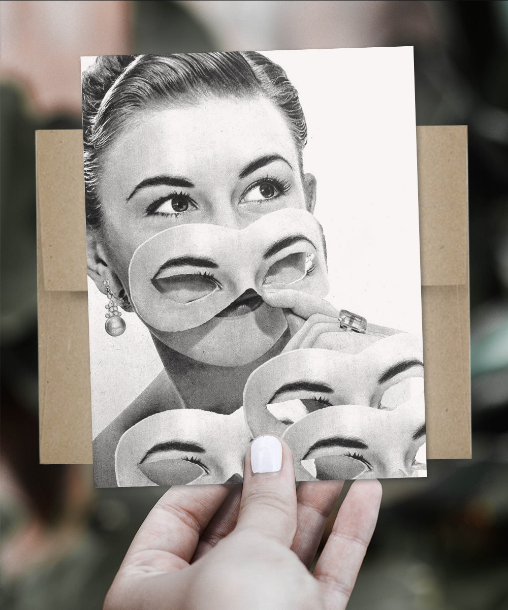 Masking - Greeting Card