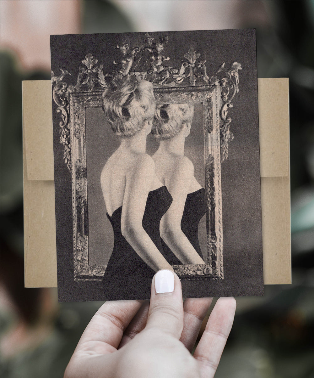 The Mirror - Greeting Card