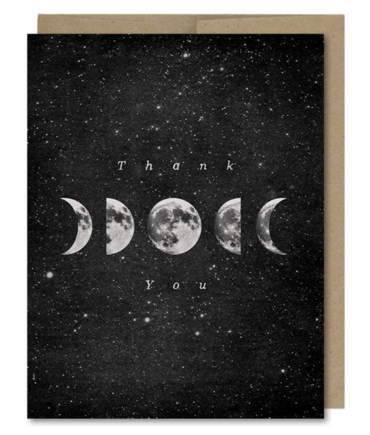 Thank You Moon Phase - Greeting Card