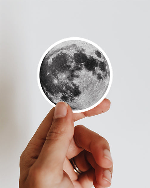 Full Moon - Sticker