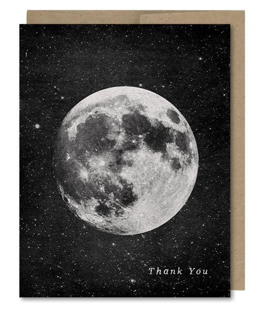 Thank You Moon - Greeting Card