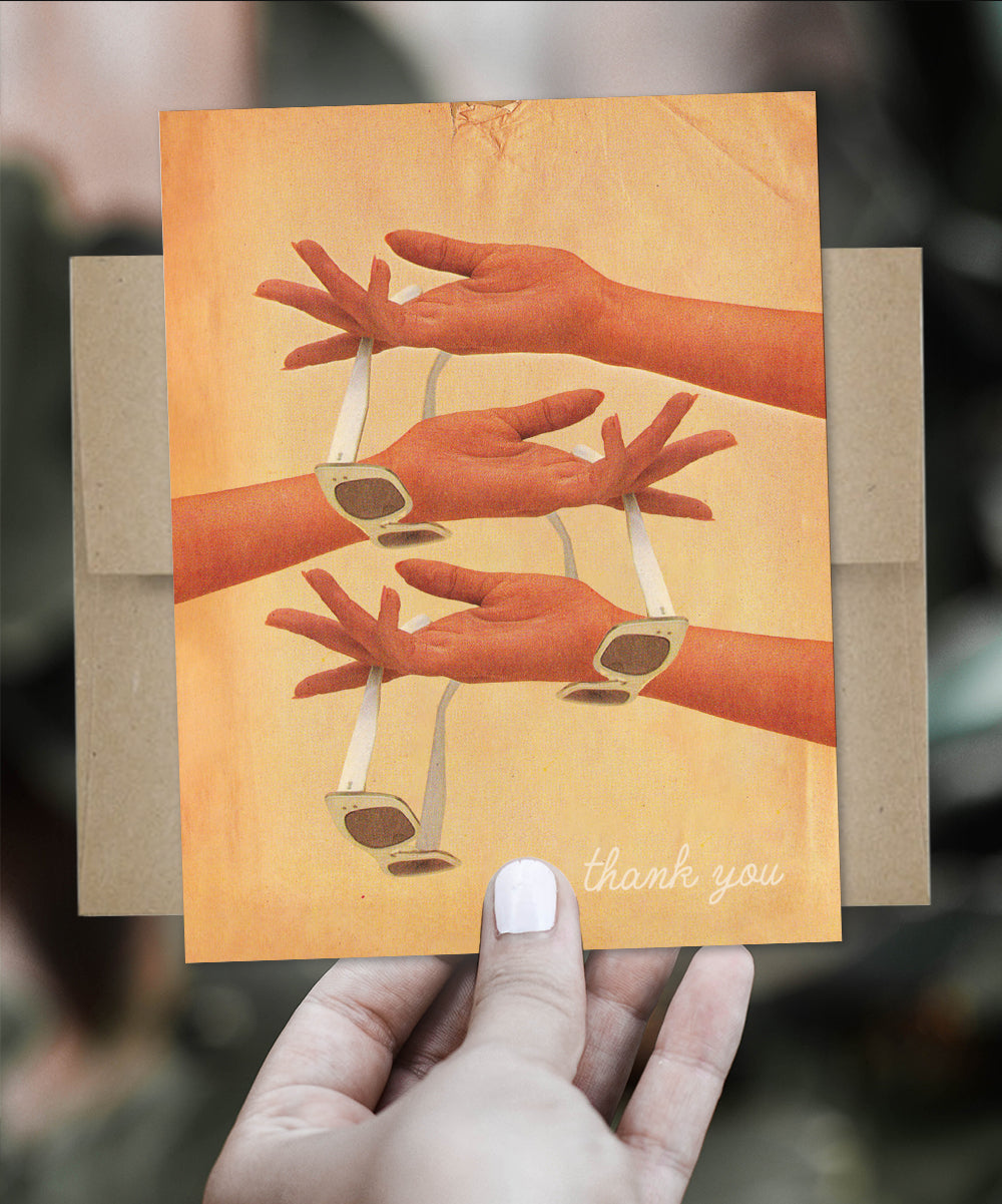 Thank You Shades - Greeting Card