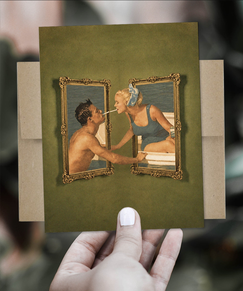 Smoke & Mirrors - Greeting Card
