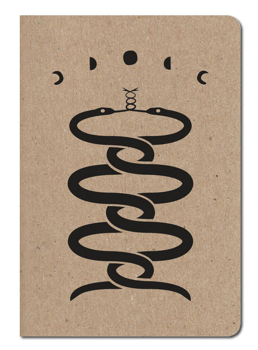 Snakes Under A Moon Phase - Pocket Notebooks (5 Pack)