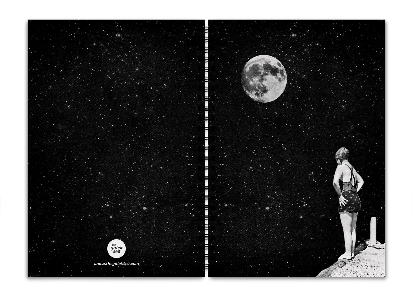 Spacewoman & The Pier Into Space - Notebook