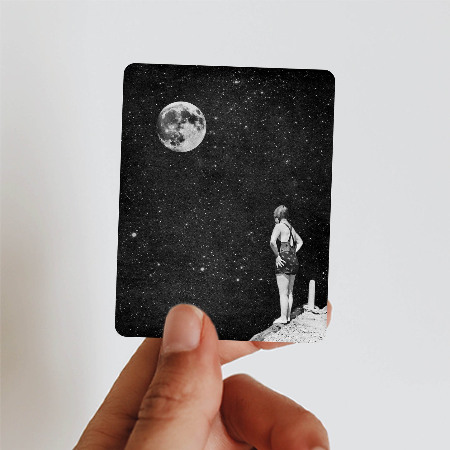 Spacewoman & The Pier Into Space - Sticker