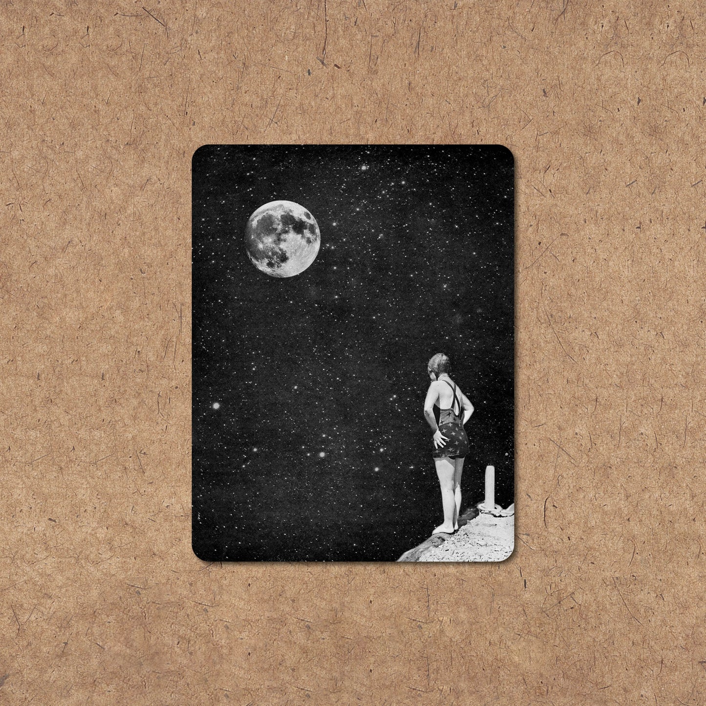 Spacewoman & The Pier Into Space - Sticker