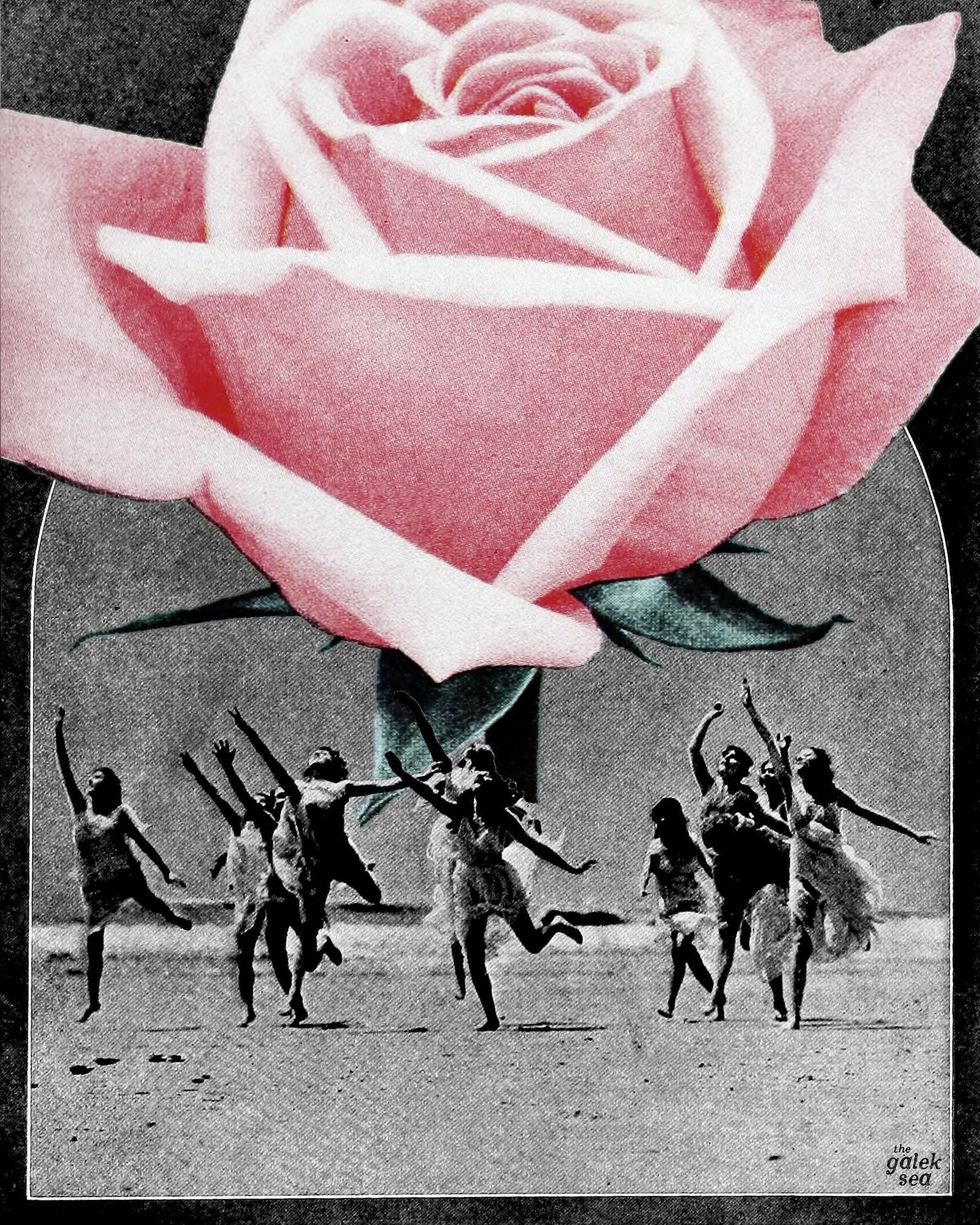 Spring Forward - Vintage Collage Art Print
