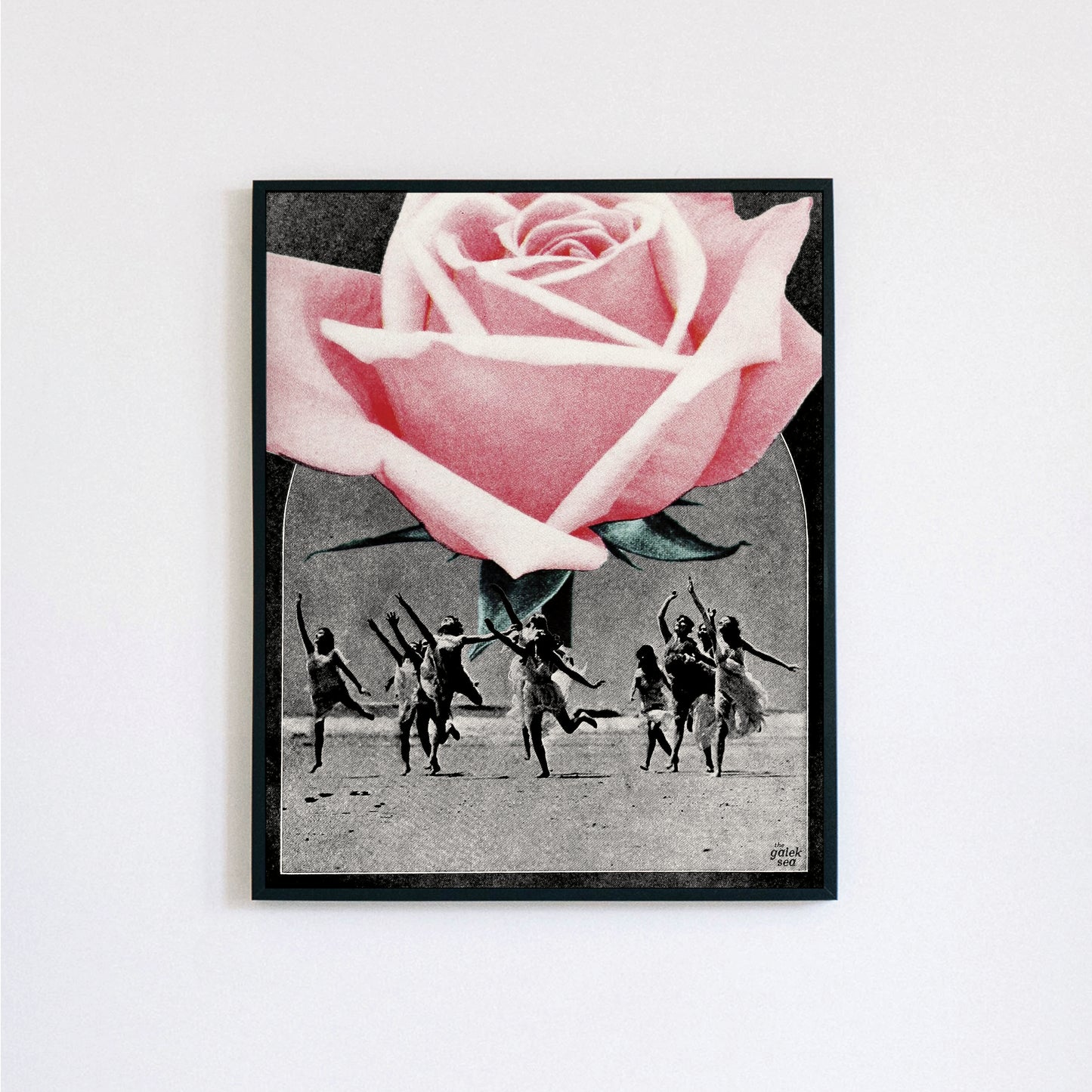 Spring Forward - Vintage Collage Art Print