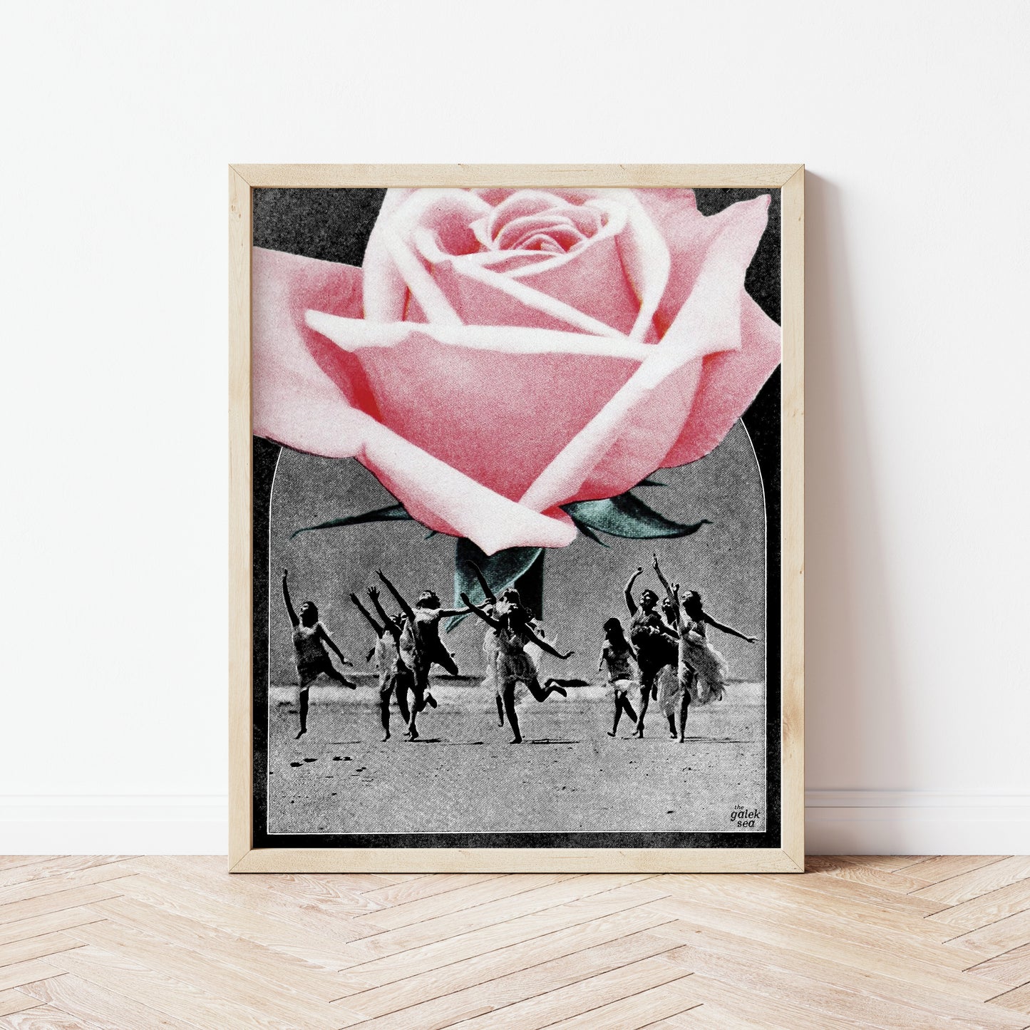 Spring Forward - Vintage Collage Art Print