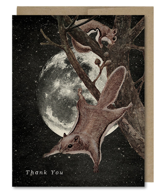 Thank You Squirrel Away - Greeting Card