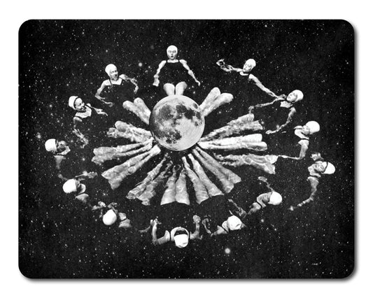 Synchronized Space Ladies - Sticker