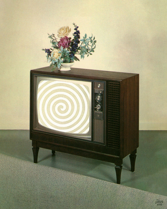 Hypnovision - Vintage Collage Art Print