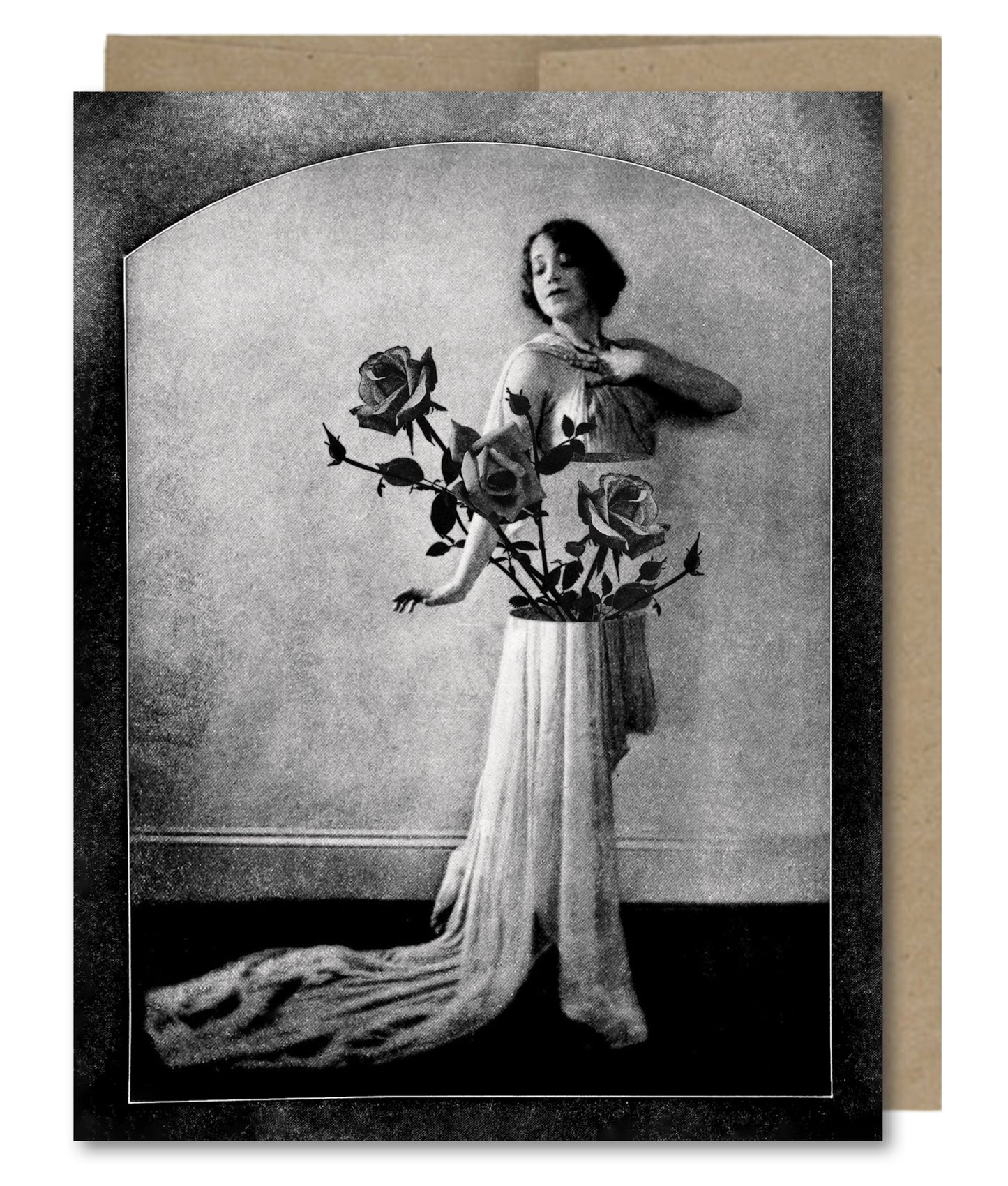 The Vase - Greeting Card