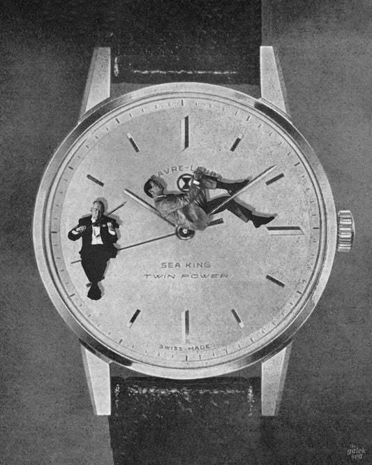 The Watch - Vintage Collage Art Print