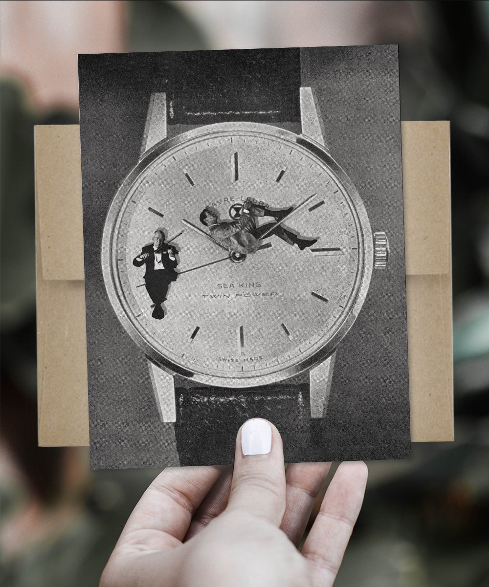 The Watch - Greeting Card