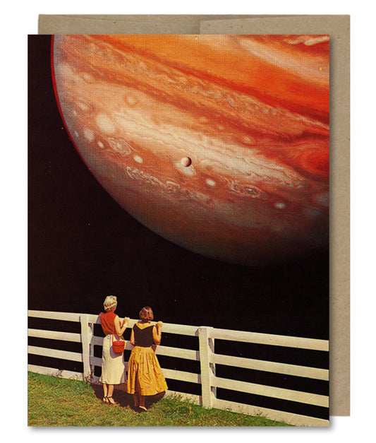View From Somewhere - Greeting Card